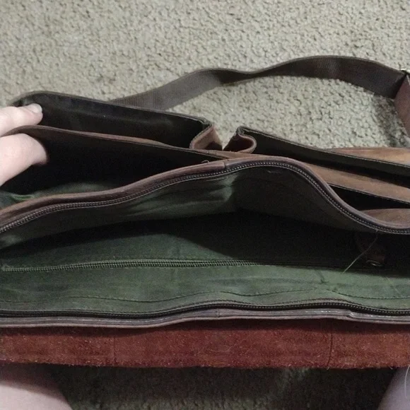 All leather leaderachi laptop bag - Picture 5 of 5